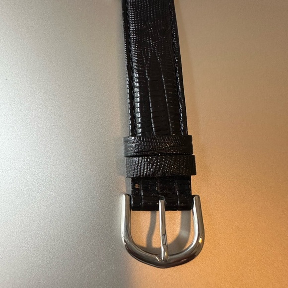 Pierre Cardin Black Leather Watch VINTAGE main image 5